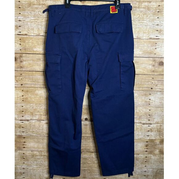 EMPYRE SKATER REJAX RELAXED CARGO 90S GRUNGE STARIGHT LEG PANTS SIZE 33 - Picture 2 of 7